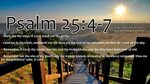 MIGHTY WARRIOR BLOG * : Psalm 25