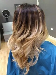 high contrast balayage ombre Hair color 2018, Hair styles 20