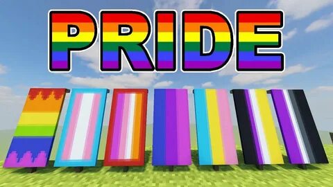 PRIDE FLAGS IN MINECRAFT! (PRIDE MONTH / LGBT+) - YouTube