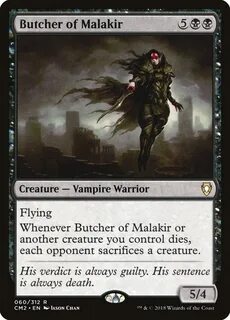 Butcher of Malakir Magic the gathering, Vampire, The gatheri