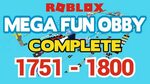 Mega Fun Obby 1800 Stages Roblox