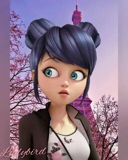 Marinette with different hair style Miraculous Amino