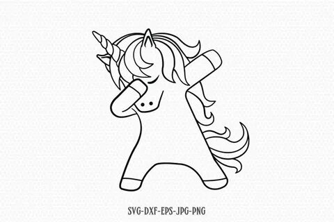 Dabbing unicorn svg, unicorn svg, (831270) SVGs Design Bundl