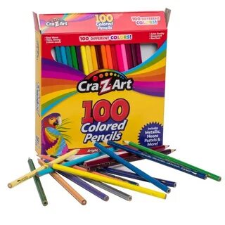 Cra-Z-Art Colored Pencils 100 Count Colored Pencils Pencils 