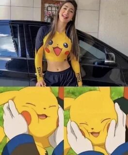 Pikachu boobs meme