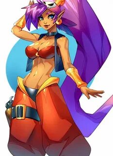 Shantae knows how to work her magical powers to fight agains