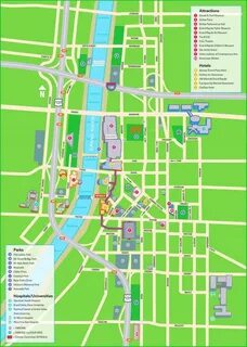 Grand Rapids hotels and sightseeings map Grand rapids, Sight