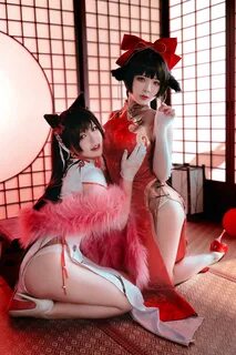 Azur Lane Atago & Takao China Dress Cosplay Exceedingly Refi