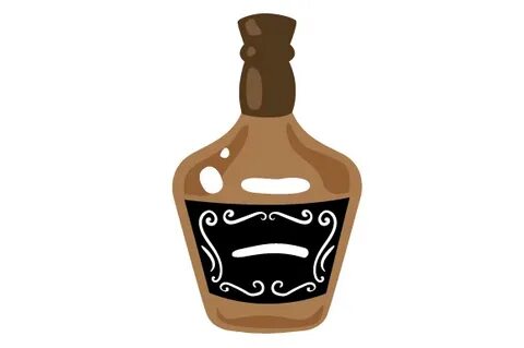 Liquor Bottle SVG Cut file by Creative Fabrica Crafts - Crea