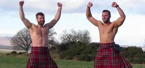 These Sexy Scotsmen Work Out in Kilts, and the Final Product