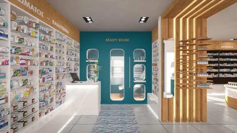 Pharmacy Store in Thessaloniki - Ronen Bekerman - 3D Archite