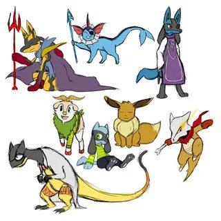 Zeichnung: Undertale-Pokemon Crossover (Pokémon-Fanart)