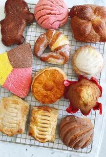 Guide to Mexican Pan Dulce Mexican sweet breads, Mexican des