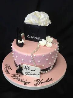 Chanel birthday cake, Chanel cake, 40th birthday cakes