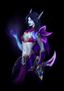 Void Elf Female Wallpaper - Wallpaper Gallery