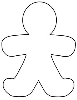 Gingerbread man clipart 2 image #27929