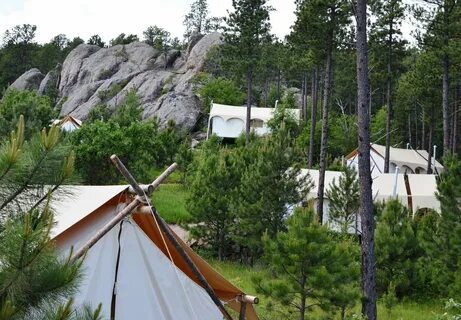 Glamour camping resort opens in the Black Hills AP News