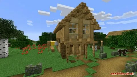 Minecraft Villager House Upgrade - Minecraft Tutorial & Guid