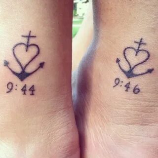 61 Unique Sister Tattoos Ideas with Pictures Twin tattoos, M