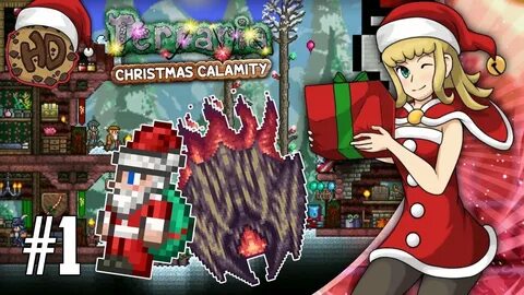 Save Santa from Supreme Calamitas! Terraria Christmas Calami