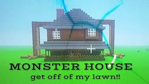 MineCraft Monster House PSN - YouTube