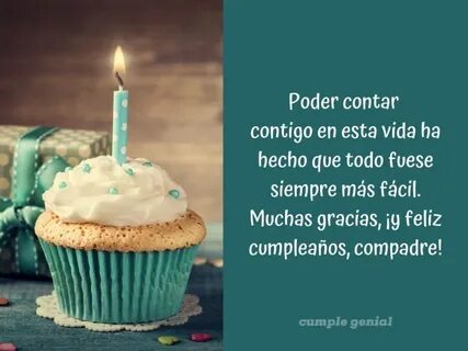 Poder contar contigo en esta vida - Cumple Genial