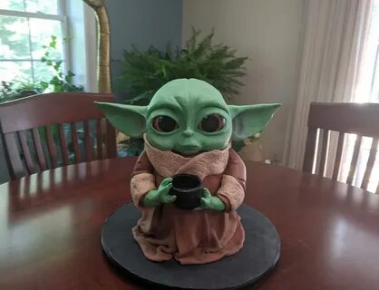 Baby Yoda Cake I made! Progression Shots included - Album on