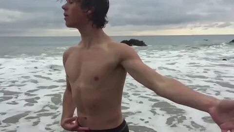 Beauty and Body of Male : Keean Johnson - Shirtless & Barefo