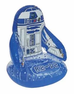 Star Wars R2-D2 Junior Inflatable Floating Pool Chair Star w