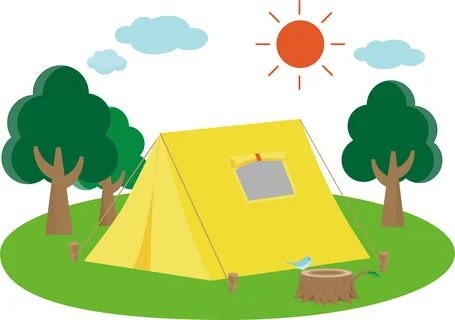 Campsite Picture Library Library - Camp Site Clipart - Png D