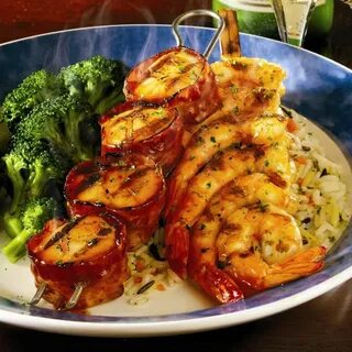 Wood-grilled Lobster, Shrimp And Scallops - Red Lobster - Zm