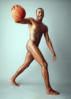 Playing basketball naked