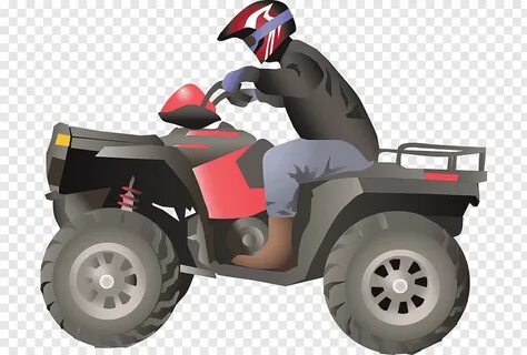 Motorcycle game All-terrain vehicle, Hand-painted figures tr