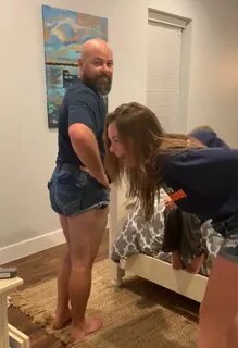 Dad Puts On Skimpy Shorts To Prove A Point To His Daughter B