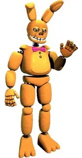 Spring Bonnie (animatronic) full body by FNAFfan28 on Devian