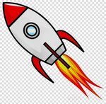 Rocket Ship Clipart - Comei Bergaya