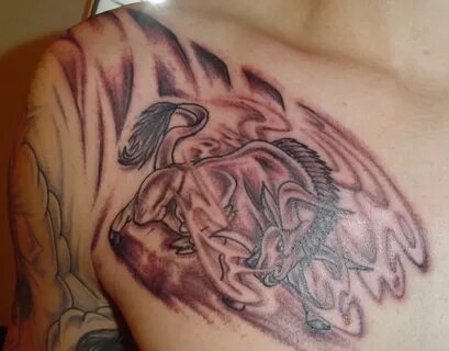 13+ Charging Bull Tattoos