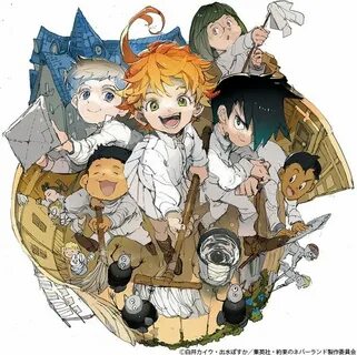 Пин на доске The promised neverland