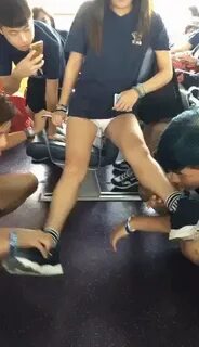 Girl caught masturbating at school