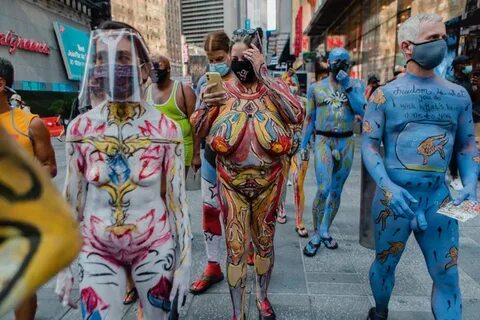 2020 NYC Bodypainting Day - Human Connection Arts