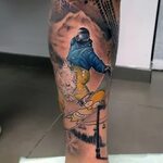 90 Snowboard Tattoo Designs For Men - Cool Ink Ideas