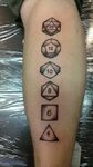 lawfulgoodness Dice tattoo, Tattoos, Geometric tattoo