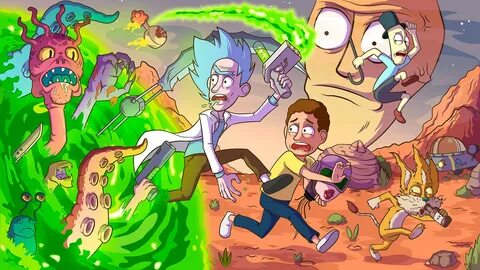 Rick and Morty on Behance