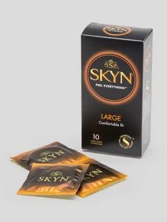 Mates Skyn latexfreie große Kondome (10er-Pack) - Lovehoney 