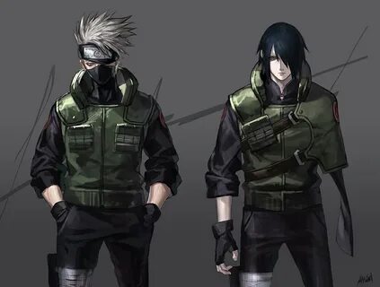 Sasuke uchiha, kakashi hatake and badass anime #1449163 on a