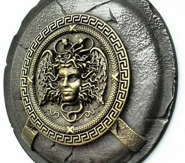 Купить Medusa greek mythology wall art Gorgon spartan shield
