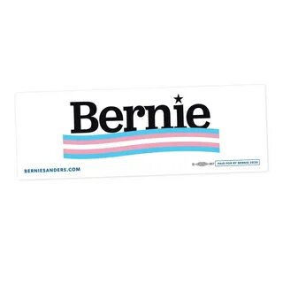 Bernie Trans Pride Bumper Sticker - Walmart.com - Walmart.co