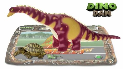 DINO DAN : DINO DUELS #28 - Brachiosaurus VS Tortoise - YouT