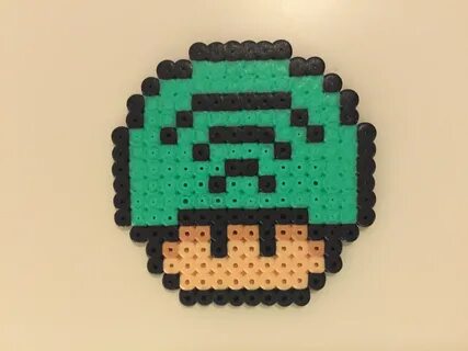 Spotify mushroom perler beads by Bjrnbr - Björn Börjesson Pe