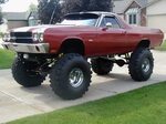 4x4 el camino.... Awesome!! Lifted cars, Lifted chevy trucks